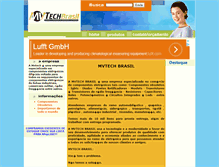 Tablet Screenshot of mvtechbrasil.com.br